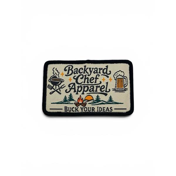 Buck Your Ideas Backyard Chef Apparel Patch Image 1