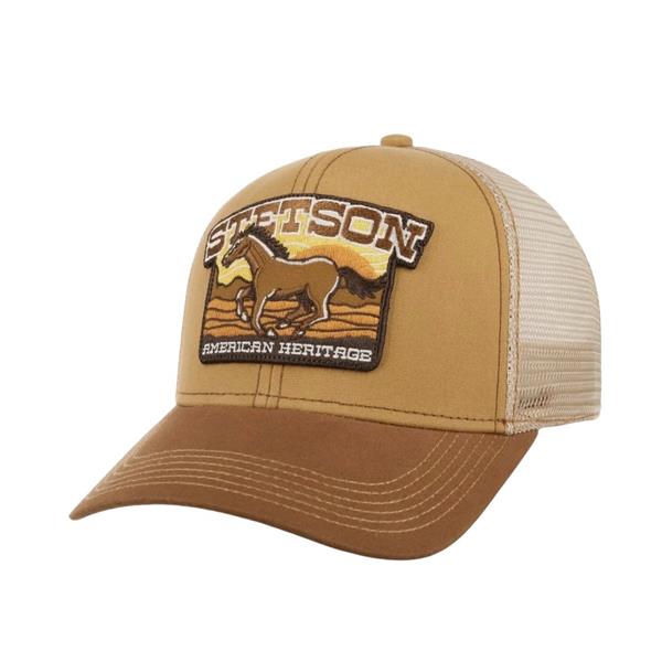 Stetson American Heritage Horse Cap - Brown Image 1