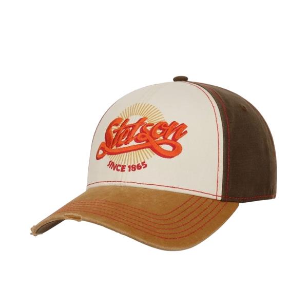 Stetson Cotton Vintage Cap - Dark Brown Image 1