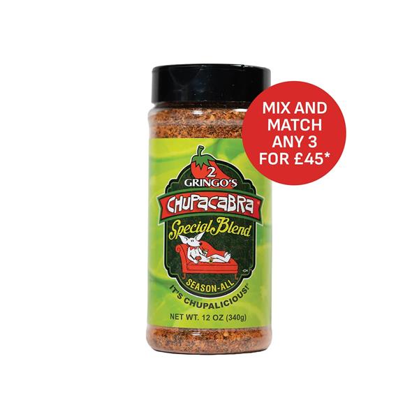 2 Gringos Chupacabra Special Blend Rub - 12oz (340g) Image 1