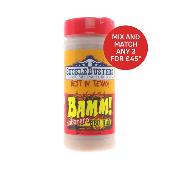 Sucklebusters 'Bamm!' Habanero BBQ Rub 14.25oz (404g) Image 1