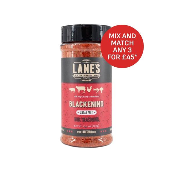 Lane's BBQ 'Backening' Rub 289g (10.2oz) Image 1