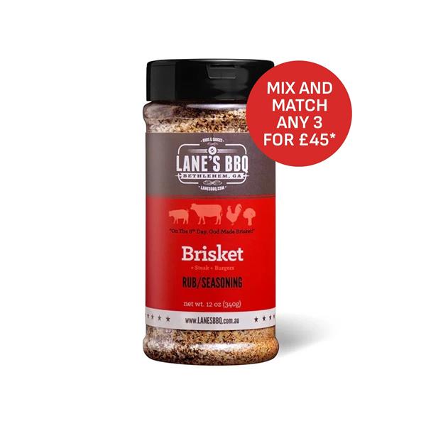 Lane's BBQ 'Brisket' Rub (12.4oz) 351g Image 1