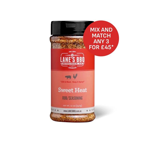 Lane's BBQ 'Sweet Heat' Rub 294g (10.4oz) Image 1