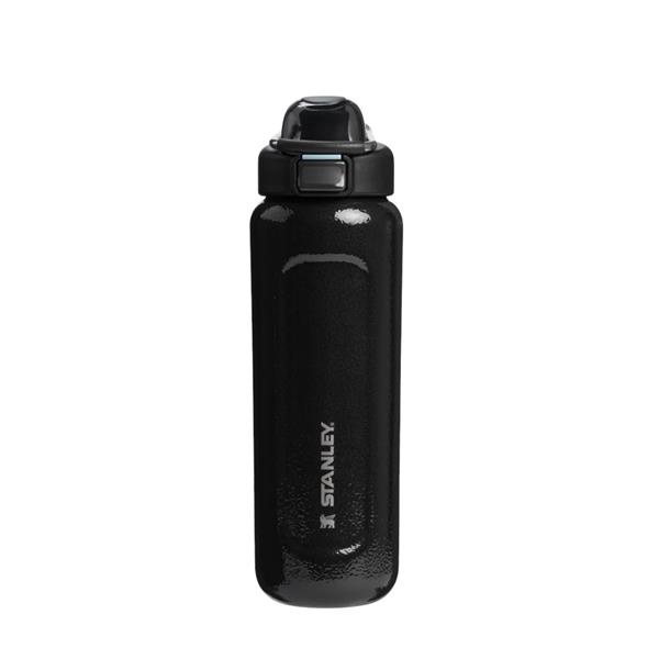 Stanley Classic Wellspring Bottle - Hammertone Black - 24oz (0.71L) Image 1