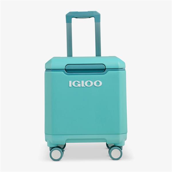 Igloo Tag Along Too Spinner Cooler 20QT - Lagoon Teal Image 1