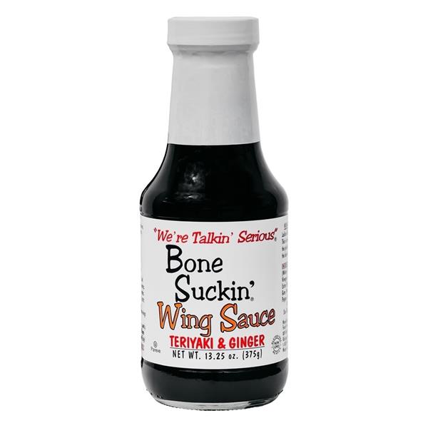 Bone Suckin' Teriyaki & Ginger Wing Sauce - 13.25oz (348g) - CLEARANCE Image 1