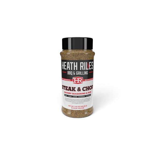 Heath Riles BBQ Steak & Chop Rub - 326g (11.5oz) Image 1