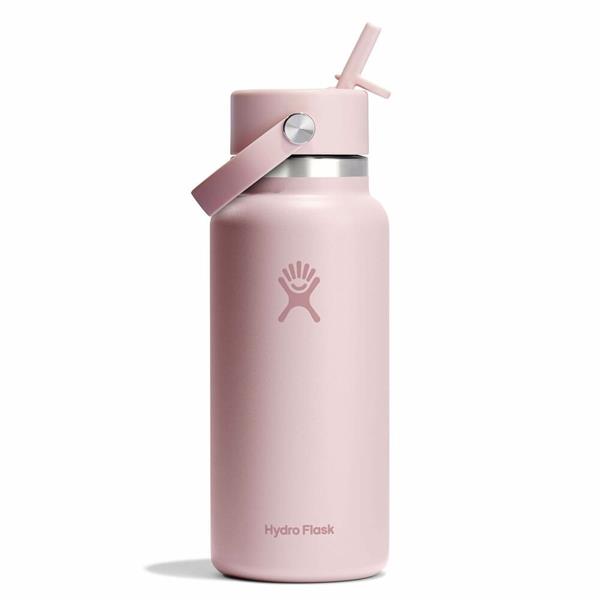 Hydro Flask 32oz (946ml) Wide Mouth with Flex Straw Caps Image 1