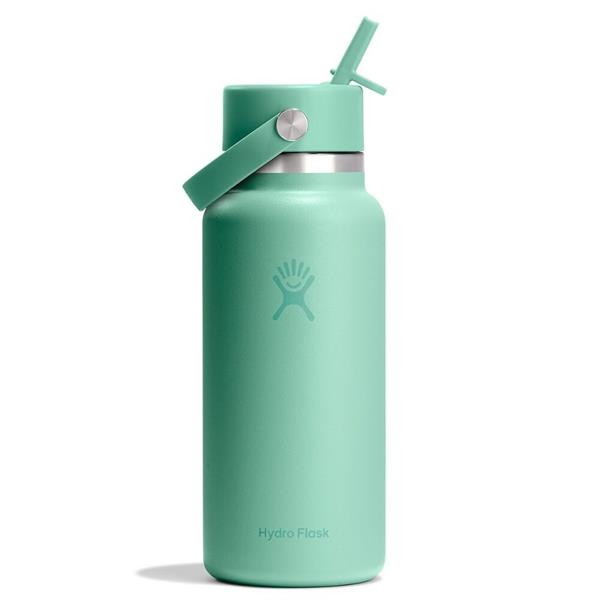 Hydroflask 32oz (946ml) Wide Mouth Travel Bottle with Flex Straw Cap - Mermaid G Image 1