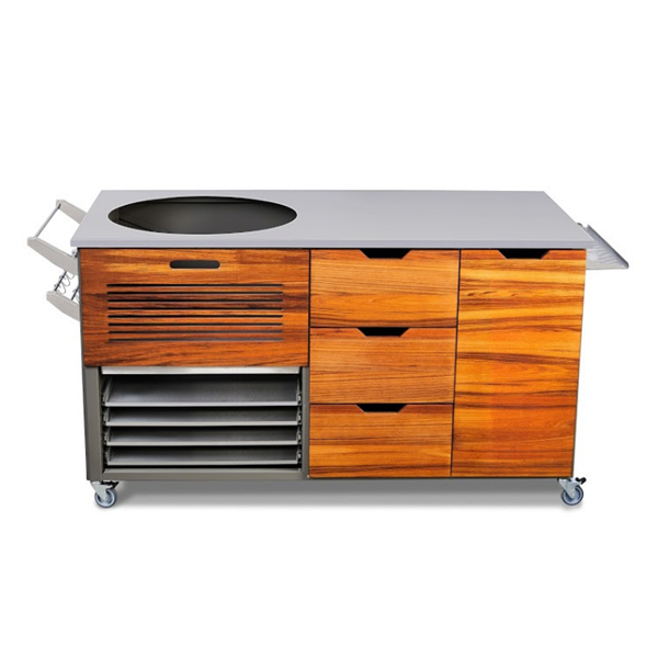 Kamado Space Teak Island Image 1