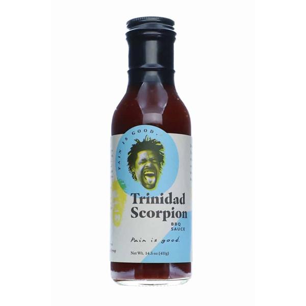 Pain Is Good Trinidad Scorpion BBQ Sauce - 411g (14.5oz) Image 1