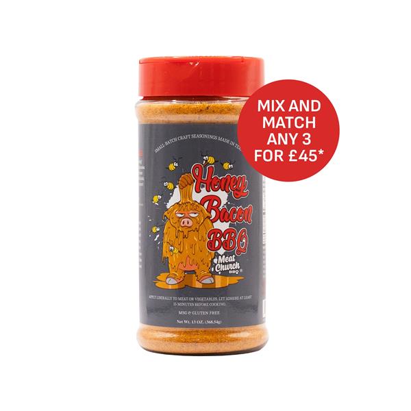 Meat Church Honey Bacon BBQ Rub - 14oz (397g) Image 1