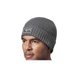 Yeti Logo Beanie Hat  - Grey Thumbnail Image 4