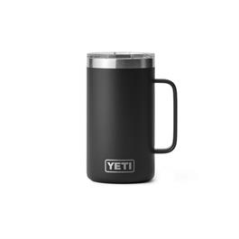 Yeti Rambler 24oz (709ml) Mug with Magslider Lid - Black thumbnail