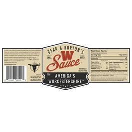 Bear & Burtons America's Worcestershire W Sauce Thumbnail Image 1