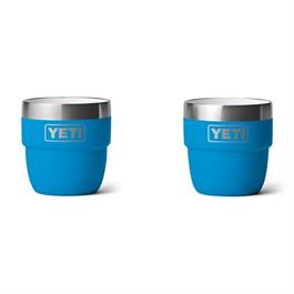 Yeti Rambler 4oz (118ml) Stackable Cups with Durasip Lining - Big Wave Blue thumbnail