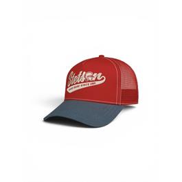 Stetson Save Base Trucker Cap - Blue / Red thumbnail