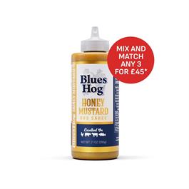 Blues Hog BBQ ' Honey Mustard ' BBQ Sauce (Squeeze Bottle) - 21oz (595g) thumbnail 
