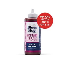 Blues Hog BBQ ' Raspberry Chipotle' BBQ Sauce - (Squeeze Bottle) -709g thumbnail 