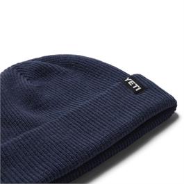 YETI Logo Badge Beanie Hat - Navy Thumbnail Image 2