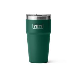 Yeti Rambler 20oz Stackable Cup - Black Forest Green thumbnail