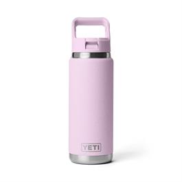 Yeti Rambler 26oz Straw Bottle with Colour-Matched Straw Cap - Cherry Blossom thumbnail