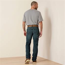 Ariat Mens Rebar M7 Slim DuraStretch Workhorse Straight Leg Jean - Mccoy  Thumbnail Image 1