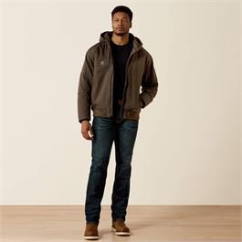 Ariat Mens Rebar DuraCanvas Jackets - Wren Thumbnail Image 0