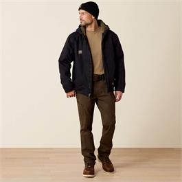 Ariat Mens Rebar DuraCanvas Jacket - Black - XL thumbnail