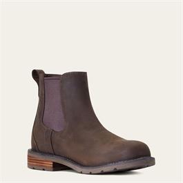 Ariat Mens Wexford Waterproof Chelsea Boots - Java  Thumbnail Image 5