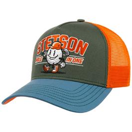 Stetson Hole In One Trucker Cap - Blue/Green thumbnail