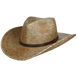 Stetson Mexican Palm Western Hat - LG - Brown thumbnail