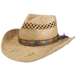 Stetson Western Festival Raffia Hat - SM - Natural thumbnail