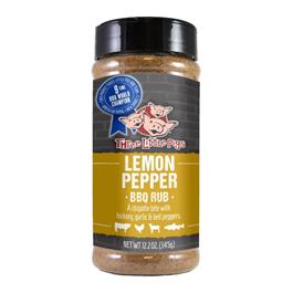 Three Little Pigs Lemon Pepper BBQ Rub - 345g (12.2oz) thumbnail