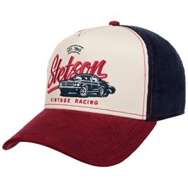 Stetson Vintage Racing Cap - Blue/Red thumbnail