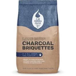 Green Olive Charcoal Briquettes - 8kg thumbnail