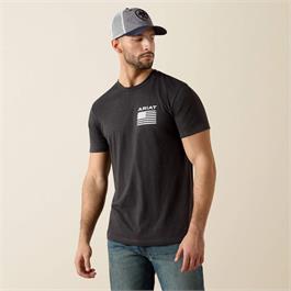 Ariat Freedom T-Shirts - Charcoal Heather thumbnail