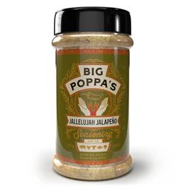 Big Poppas Smokers Jallelujah Seasoned Jalpeno Salt Rub - 403g(14.2oz)  thumbnail