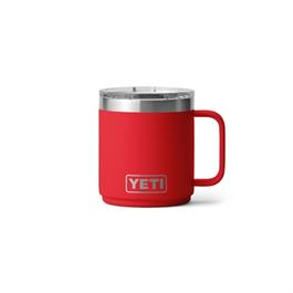 Yeti Rambler 10oz Stackable Mug (Ceramic Lined) - Rescue Red thumbnail