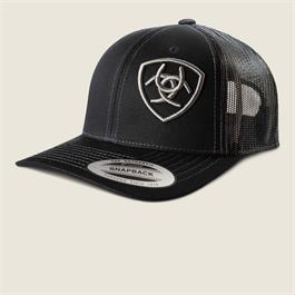 Ariat Kids Logo Snapback Cap - Black thumbnail 