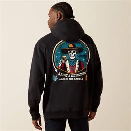 Ariat Sendero When Life Gives You Agaves Hoodie - Black - MED thumbnail