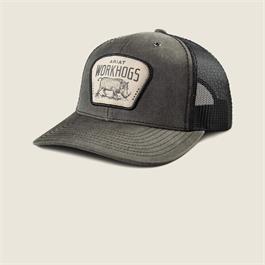 Ariat WorkHog Patch Snapback Cap - Grey thumbnail 