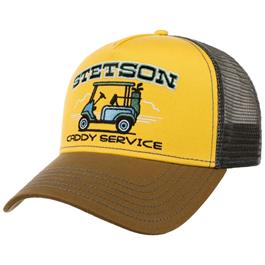 Stetson Caddy Service Trucker Cap - Brown / Grey thumbnail