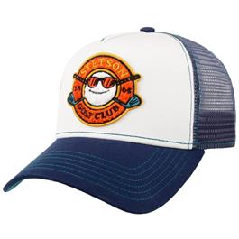 Stetson Golf Club Trucker Cap - White / Blue thumbnail