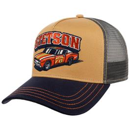 Stetson Muscle Car 75 Trucker Cap - Brown / Blue thumbnail