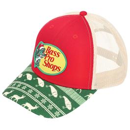 Bass Pro Snapback Christmas Cap - Fairisle thumbnail