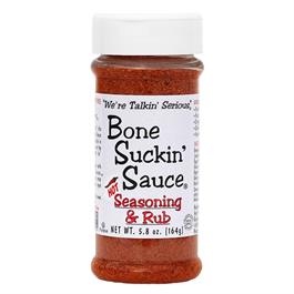 Bone Suckin' Sauce HOT Seasoning & Rub - 5.8oz (164g) - CLEARANCE thumbnail
