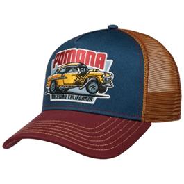 Stetson Pomona Raceway Trucker Cap - Blue / Red thumbnail