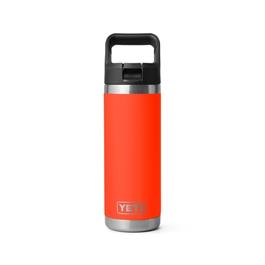 Yeti Rambler 18oz Bottle With Colour-Matched Straw Cap - Solar Flare thumbnail